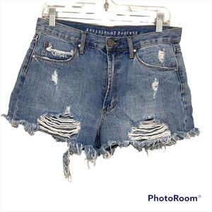 Articles Of Society Womens Jean Shorts